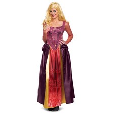 Disguise womens Sarah Sanderson Costume, Deluxe Official Hocus Pocus Sarah