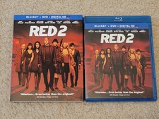 RED 2 Blu-ray  DVD, 2013 w/slipcover