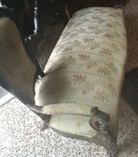 Divano a Dormeuse stile Luigi Filippo