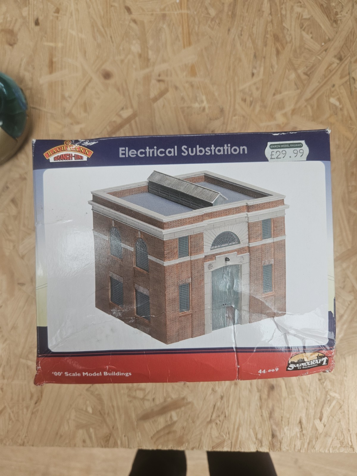 Bachmann Scenecraft Electrical Substation 00 Scale 44-069 Industrial Building