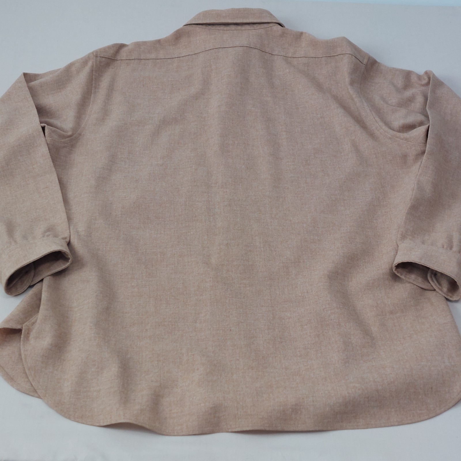 Vintage Pendleton Lightweight Virgin Wool Tan Shi… - image 10