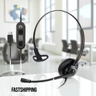 EMAIKER One Ear USB Type C Headset with Noise Cancelling Microphone Office Work