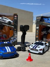 Rc Drift Car 1:24 4WD Mustang Body High-Speed Blue Only