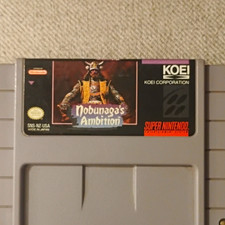 KOEI Nobunaga's Ambition (Super Nintendo SNES) Game Cartridge NTSC-U/C