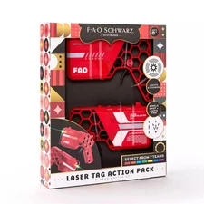 FAO Schwarz Laser Tag Action Pack 2-Player Battle Toy Set