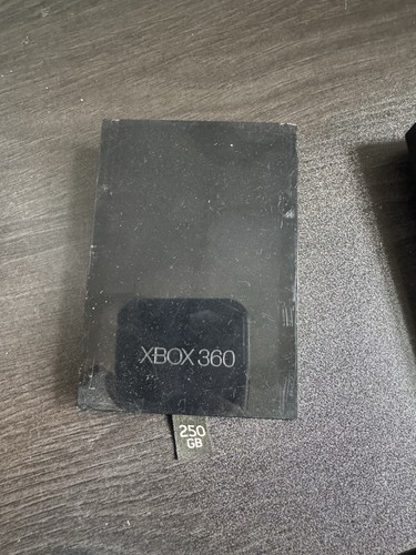 Xbox 360 S Slim 250GB Console Model 1439 Controller A/V Power Supply Tested