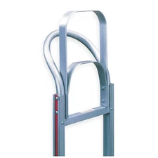 MAGLINER 40010 Frame Extension,500 lb.,Aluminum,Silver PK 6