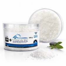 Cristales de sal marina premium 500 g artesanales naturales ricos en minerales sal de la Patagonia-ORMUS