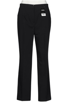 Basler Stoffhose Damen Hose Pants Chino Gr. EU 42 Schurwolle Schwarz #hna5zt1
