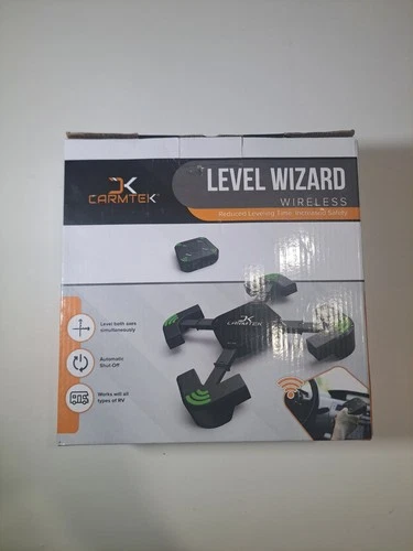 Carmtek Level Wizard Wireless Rv Leveling System Accurate Smart Indicators