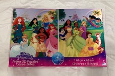 DISNEY PRINCESS 3-D PUZZLE 500 PIECES NEW IN BOX