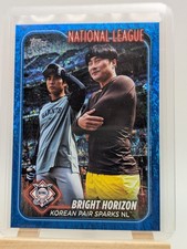 2024 Topps Update Bright Horizon US12 Lee Kim Blue Parallel 160/999