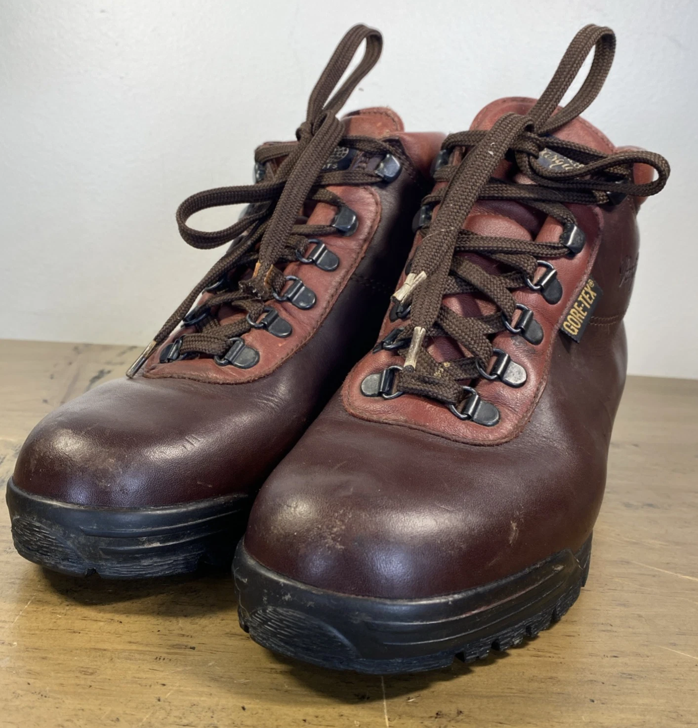 Vasque Men's Skywalk Hiking Boots 6.5W Gore-Tex Leather Brown Outdoors Gorpcorp