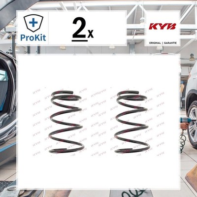 2x ORIGINAL  Kyb RI2759 Fahrwerksfeder, Fahrzeugdämpfung Vorne für Mazda MX-3