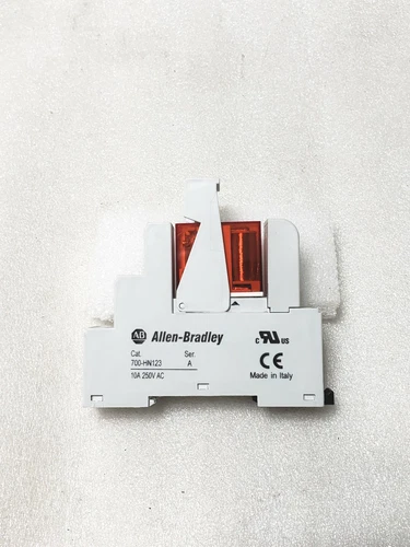 N£W Unused Assembly Allen-Bradley Safety Relay 700-HPS2Z24 with Socket 700-HN123
