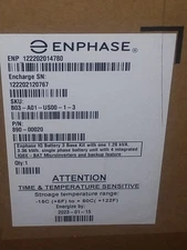 5 FIVE Enphase IQ Battery 3T AC-Coupled Storage System 3.36kW. And Covers