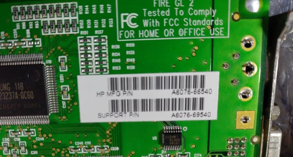 ATI Fire GL2 AGP 64MB  T3 AGP Video Card - Image 4 of 4