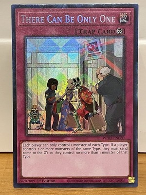 There Can Be Only One - WISU-EN060 - Collector s Rare - 1st Edition - NM