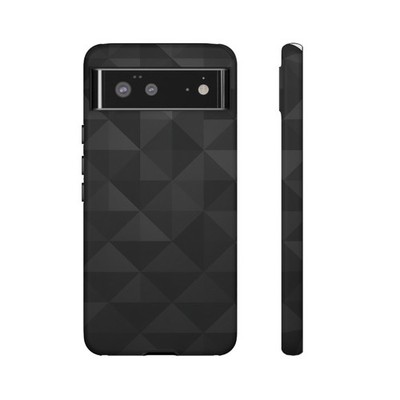 Stylish Tough Phone Case, Durable Mobile Cover, Geometric Design Protection