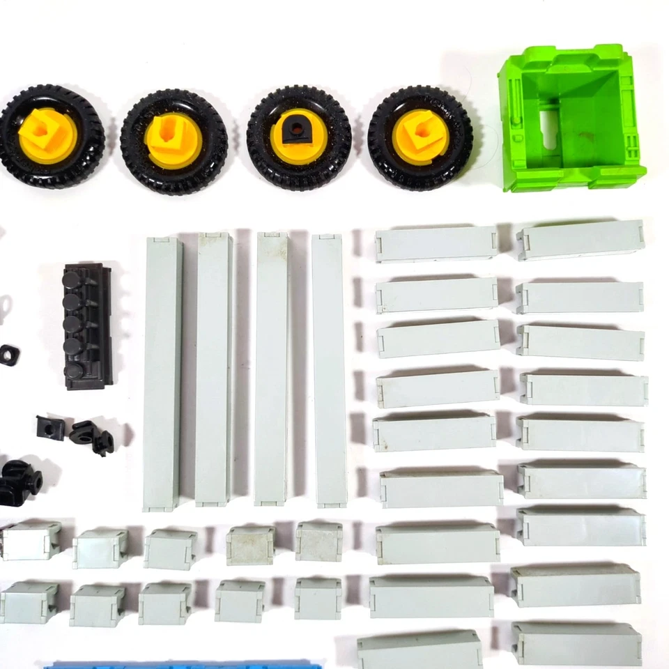 老式 Fisher Price Construx 批量玩偶车轮梁面板连接器零件 — 第 3/4 张图片