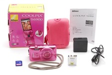 Nikon Coolpix S6900 Pink 16.0MP 12x Compact Digital Camera JAPAN NEAR MINT