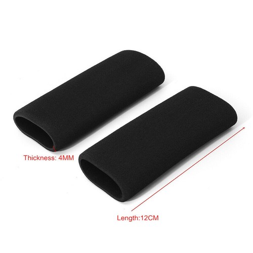 4X Soft MotorCycle Handle Bar Grips Foam Hand Grip Slip On Anti-Vibration Comfor - Picture 5 of 9