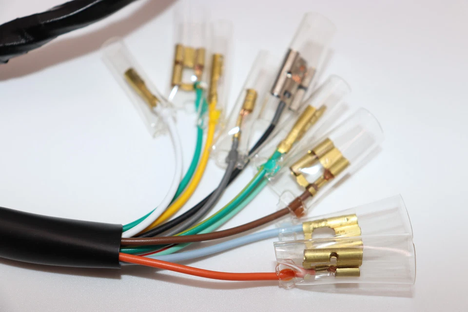 Chicote de fios Honda CL70 novo K1 1970 CL 70 fiação - Imagem 3 de 4