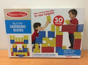 melissa and doug cardboard blocks 30