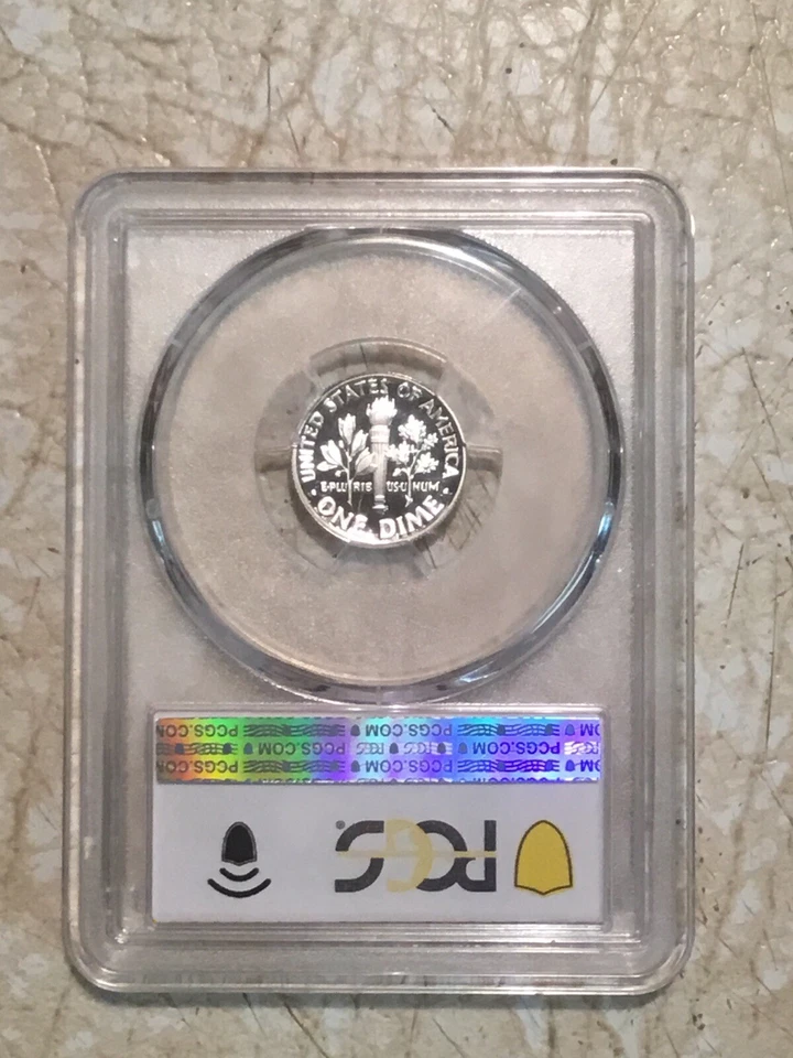 1999 S 10C SILVER Roosevelt Dime Proof PCGS PR69DCAM Combines Shipping Fees - Image 3 of 3