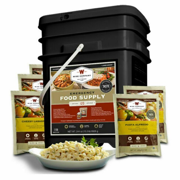 Wise Food Supply Emergency Freeze Dried Food 120 Servings for sale