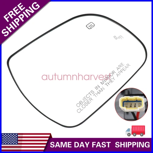 New 1pcs For Toyota Sienna 2011-2020 Right Side Mirror Blind Spot No-Anti-glare