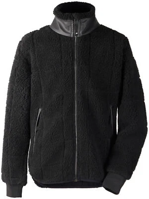 Didriksons Fleecejacke Jacke Bryssel Boy's Youth Jacket schwarz atmungsaktiv - Bild 1 von 2