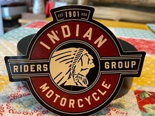 Indian Motorcycle Riders Group Biker Bumper Sticker Vinyl Window Decal 