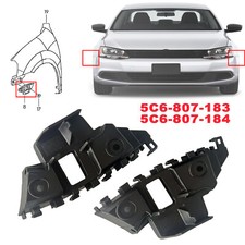 For 2011 2014 Vw Jetta Front Bumper Support Retainer Brackets Spacer Left Right