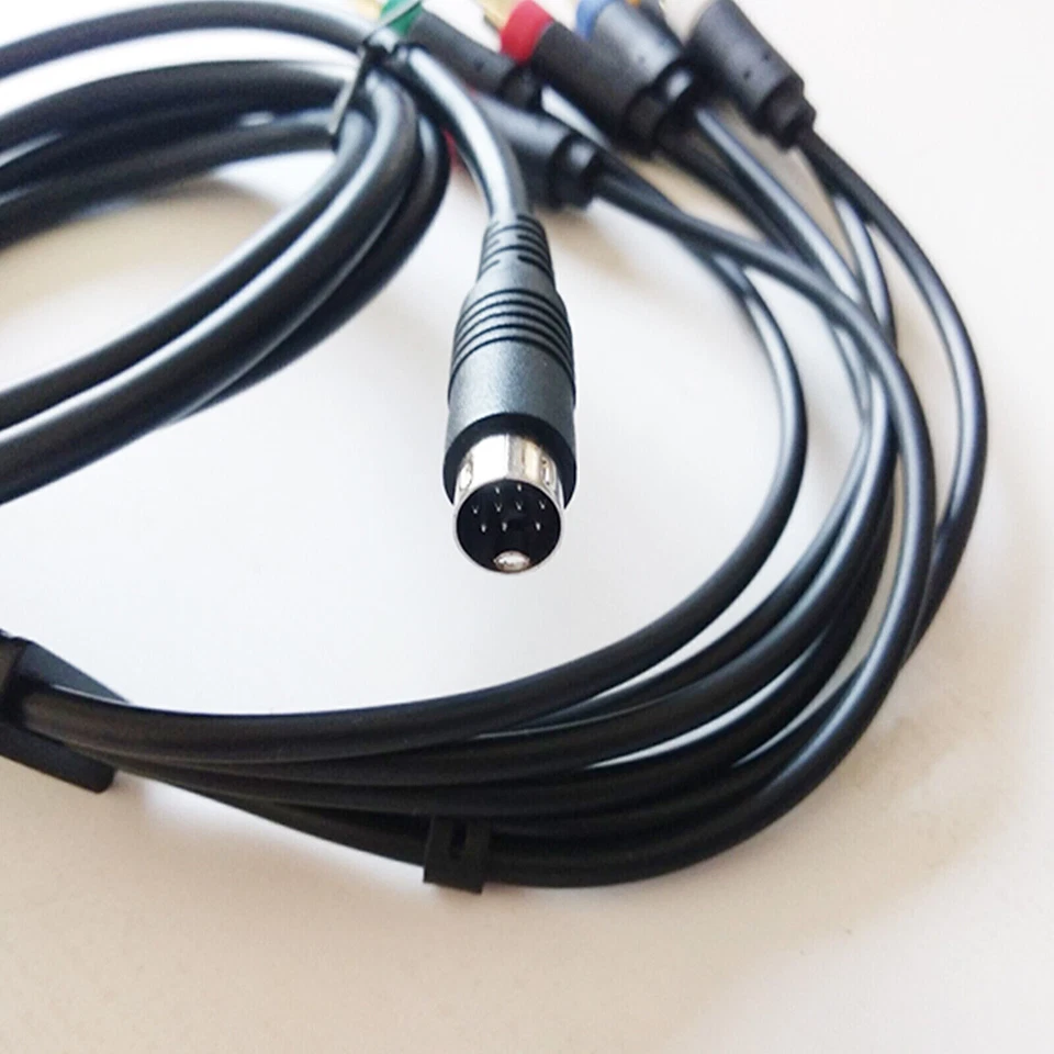 For Sega Mega Drive MD2 Game Console RGBS/RGB Audio Video Component Cable Line - Image 4 of 4
