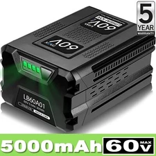 60V 5.0Ah For Greenworks PRO 60V Max Lithium-ion Battery LB60A03 LB60A02 LB604