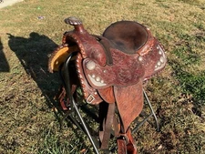 15” Billy Royal Western Show Saddle (028)