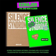 82MAJOR [SILENCE SYNDROME] 3rd Mini Album/CD+2Buch+Poster+Sticker+3Karte+KeyRing