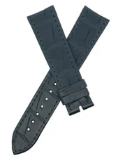 PIAGET 20mm x 18mm Black Alligator Leather Watch Band Strap FWD