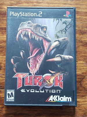 Turok: Evolution (Sony PlayStation 2, 2002) Complete and Tested