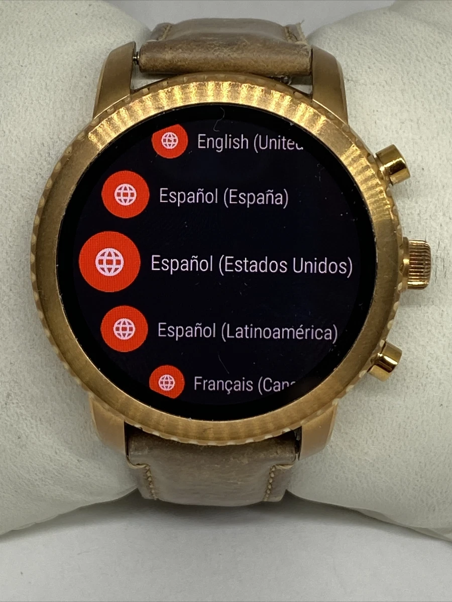 Fossil Gen 3 Authentic Genuine Smart Watch FTW4010 PD641 eBay