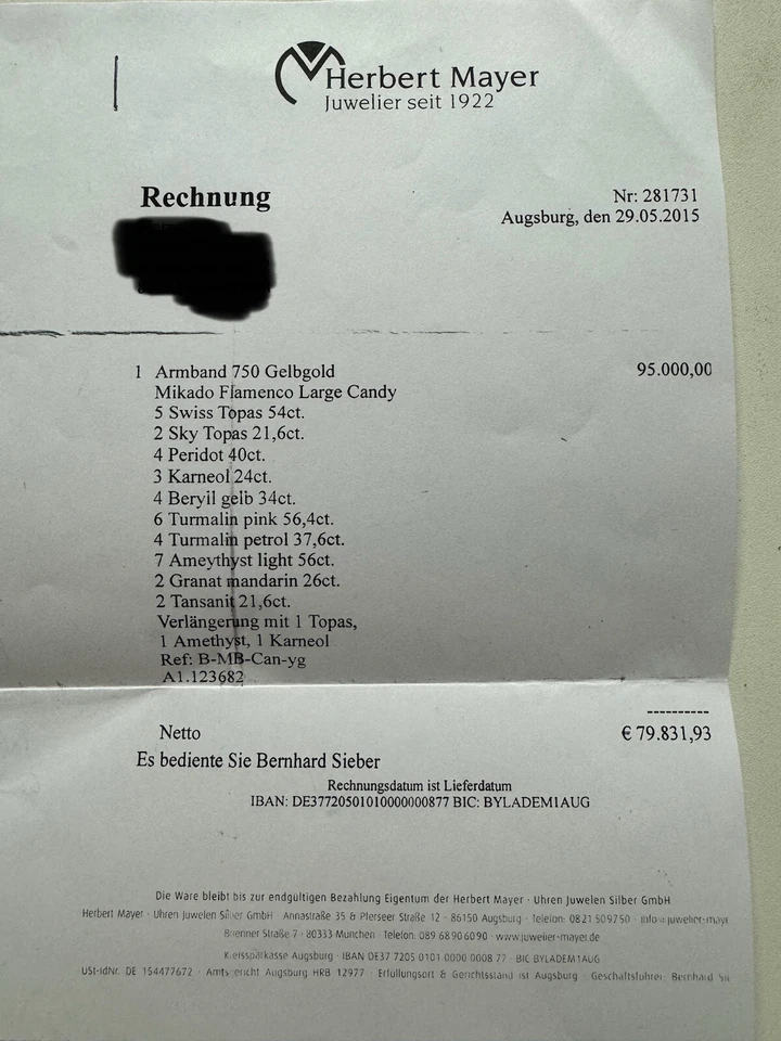 Mikado Flamenco Large Candy Armband 18 Karat von Tamara Comolli: 2015 für 95000€ - Bild 2 von 4