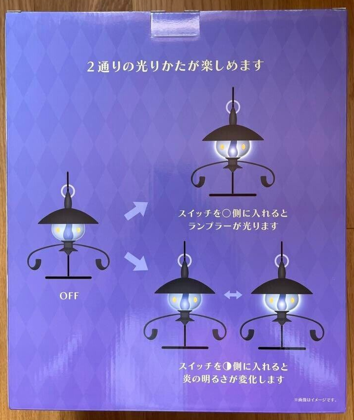 Pokemon Center Original Flame-Flickering LED Light Lampler JAPAN