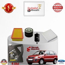 KIT TAGLIANDO FILTRI + OLIO FORD FUSION 1.4  16V 59KW 80CV DAL 2011 -> 2012