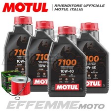 Tagliando HONDA CB 650 SC Nighthawk 1980 1981 1982 (4 7100 10W40 + filtro olio)