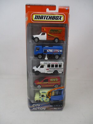 Matchbox City Action No. 11 Die-Cast 5-Pack