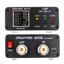 120W SWR  Power Standing Wave Meter High Standing Wave Alarm Function FM-AM-SSB