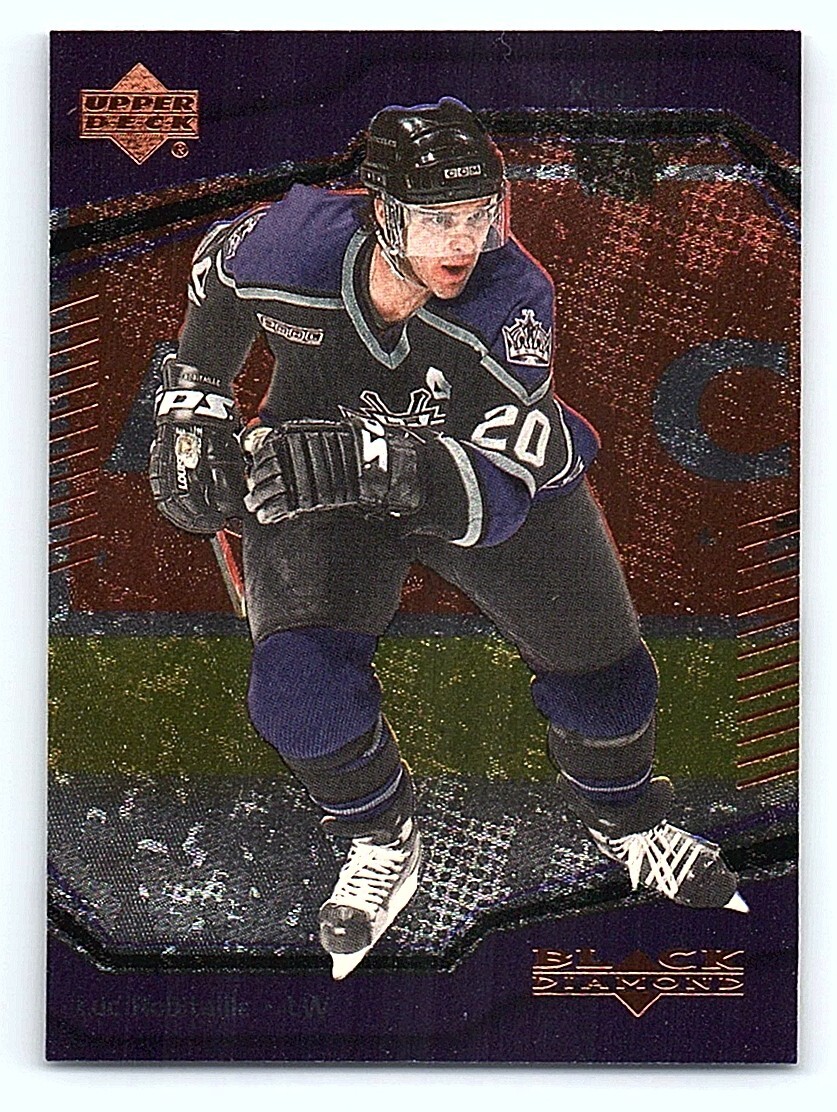 2000-01 Black Diamond #29 LUC ROBITAILLE Los Angeles Kings