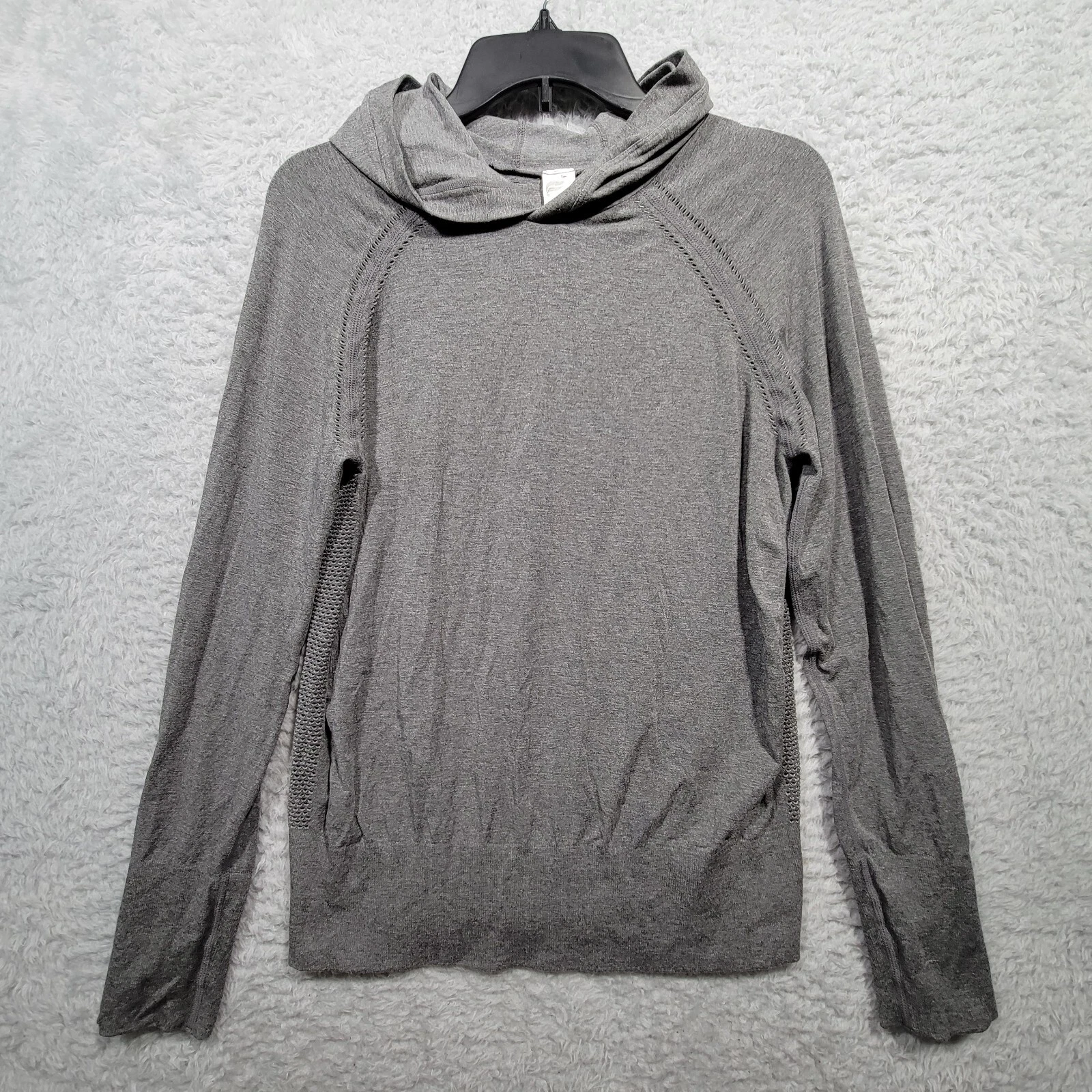 fabletics activewear long sleeve mesh back shirt