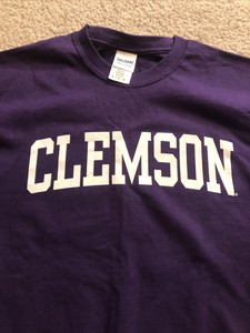 purple clemson shirt